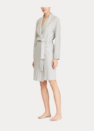 Women's Ralph Lauren Herringbone Interlock Robe | 238417ZMT